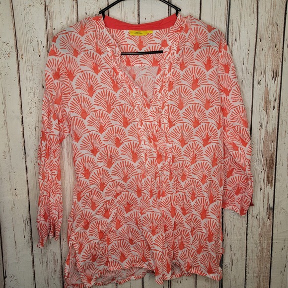 Roberta Roller Rabbit Women Size L  Pattern - Picture 1 of 7